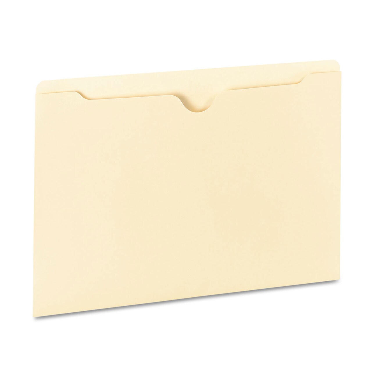 Universal Deluxe Manila File Jackets with Reinforced Tabs Straight Tab Legal Size Manila 100/Box